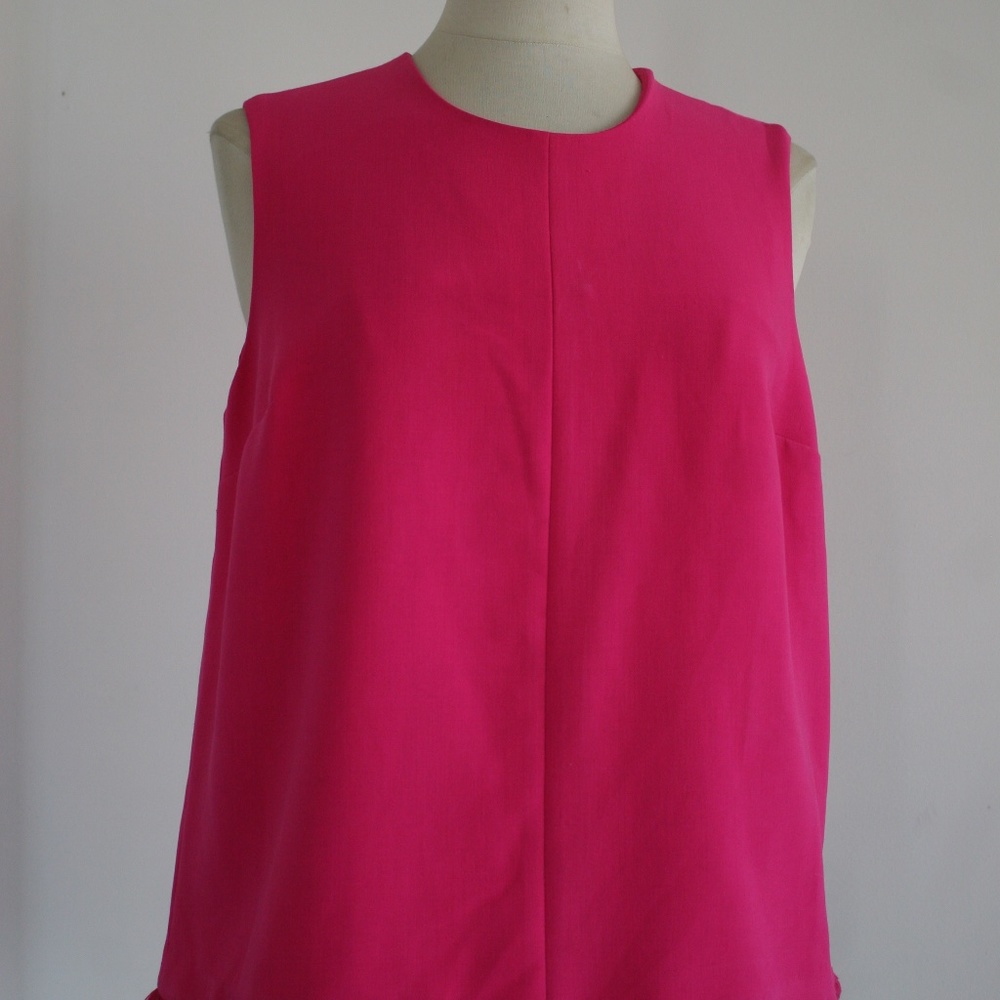 VICTORIA BECKHAM FOR TARGET PINK BLOUSE LARGE